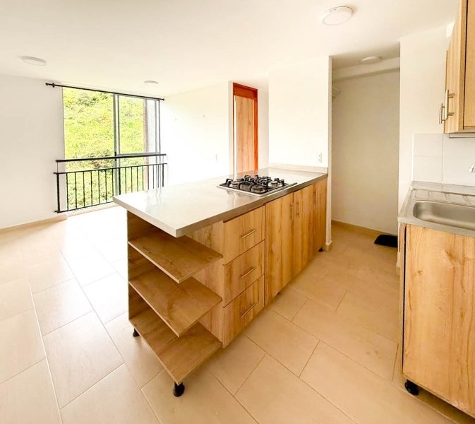 Apartamento en venta en LA TABLAZA, 53 m², 2 alcobas, 1 baño