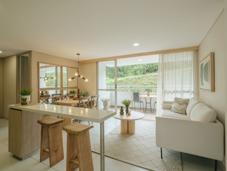 Apartamento en venta en LA ALDEA, 69 m², 3 alcobas, 2 baños