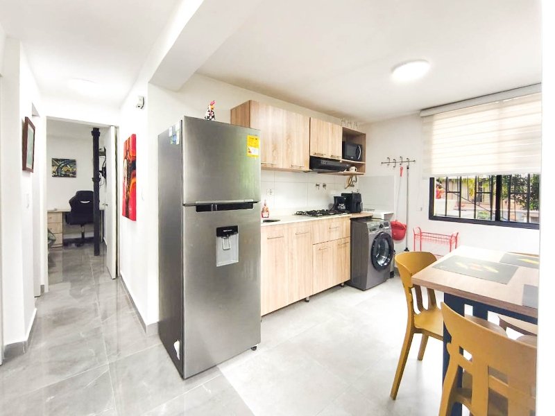 Apartamento amoblado en arriendo en SIMON BOLIVAR, 44 m², 2 alcobas, 1 baño